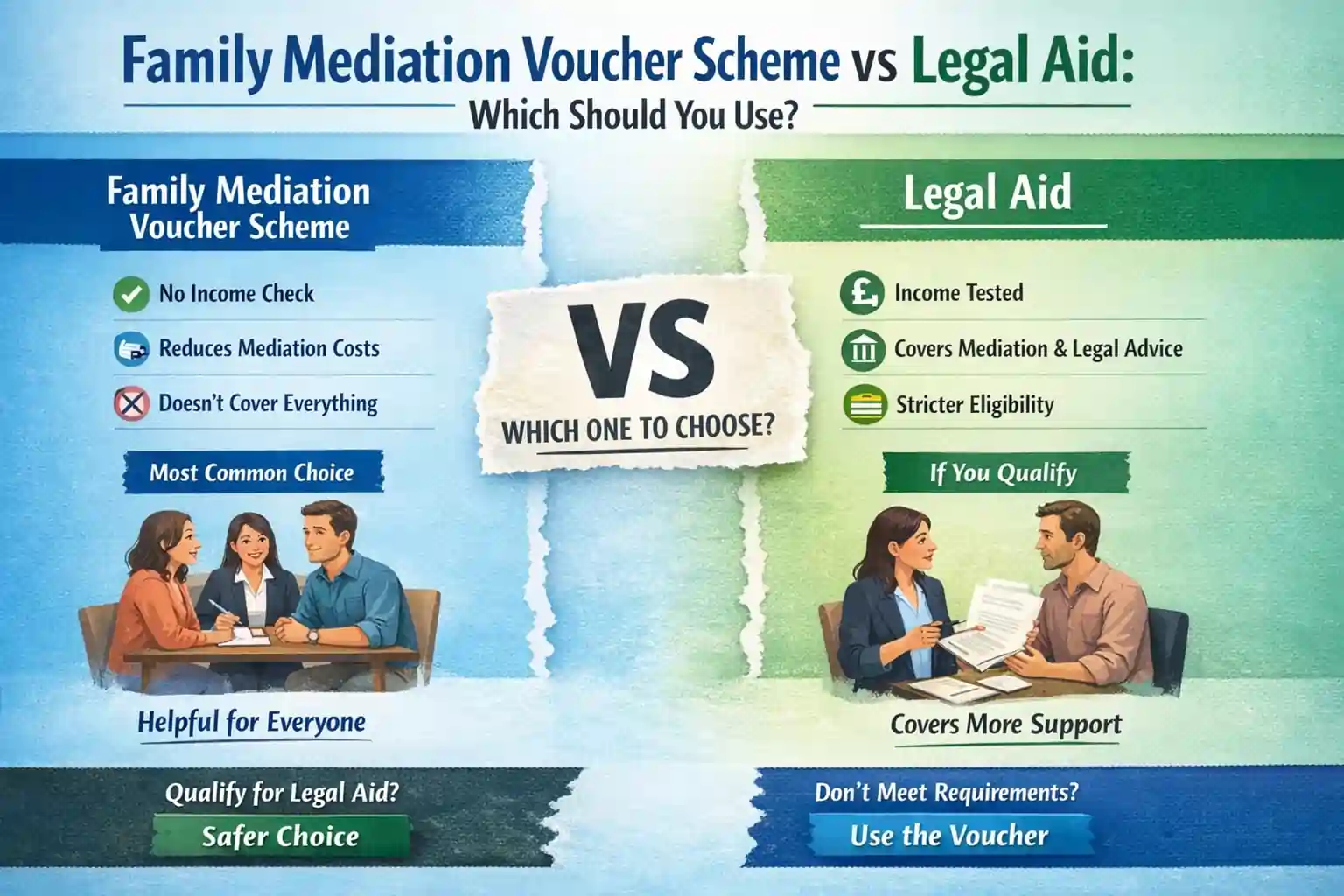 Family Mediation Voucher Scheme vs Legal Aid: Which Should You Use Buckinghamshire?