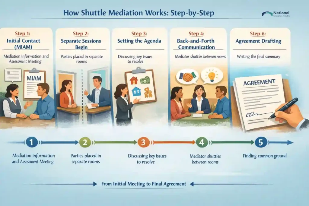 How Shuttle Mediation Works: Step-by-Step Buckinghamshire