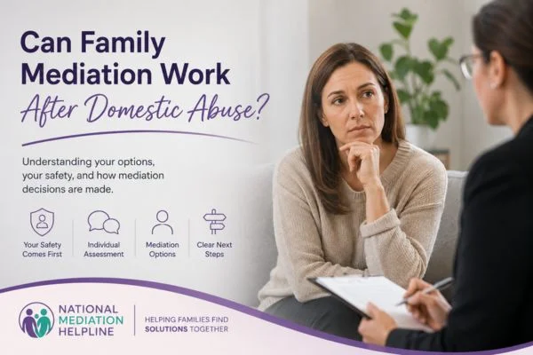 Can Family Mediation Buckinghamshire Work After Domestic Abuse?